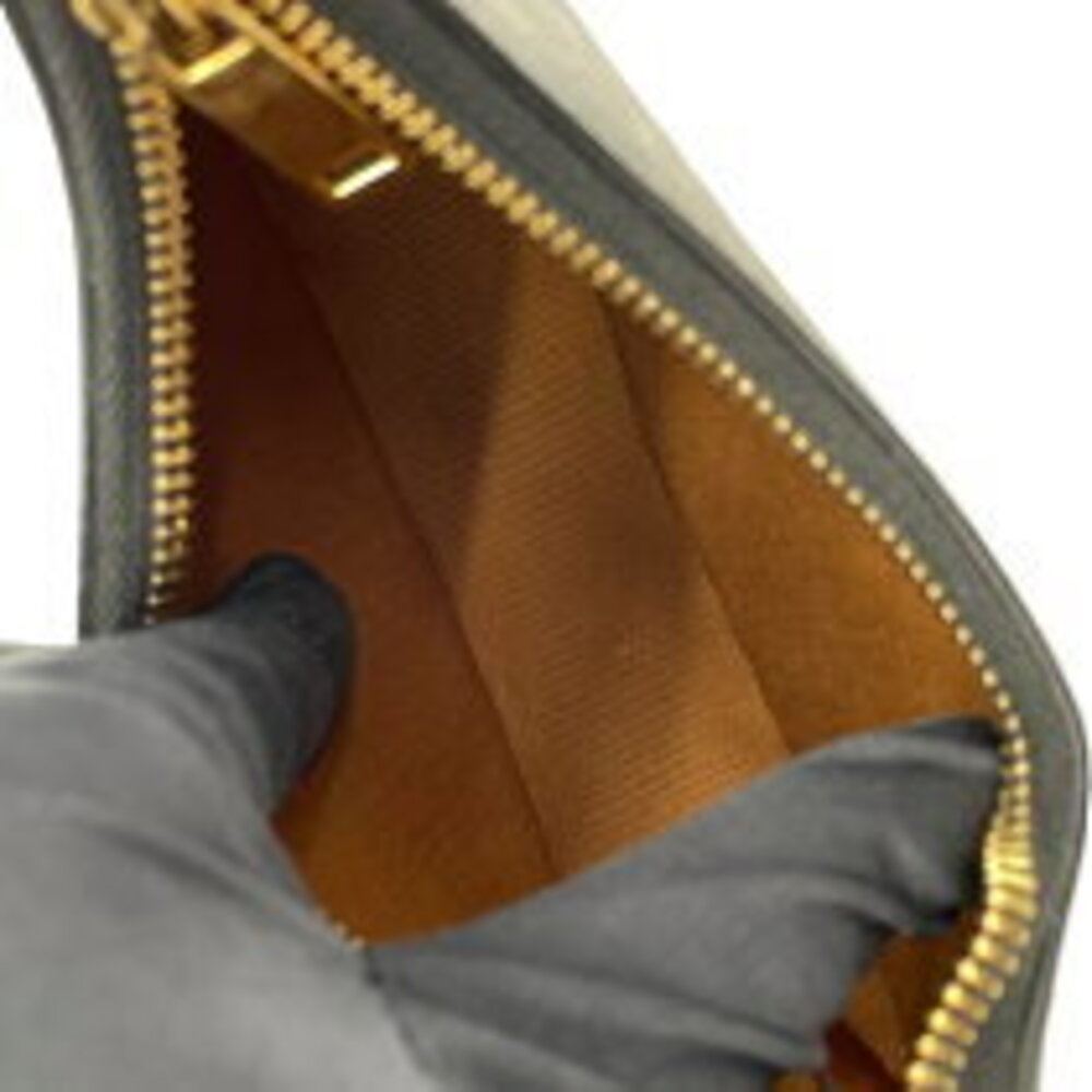Celine Triomphe Tan Canvas Calfskin Handbag Ava - Picture 6 of 8